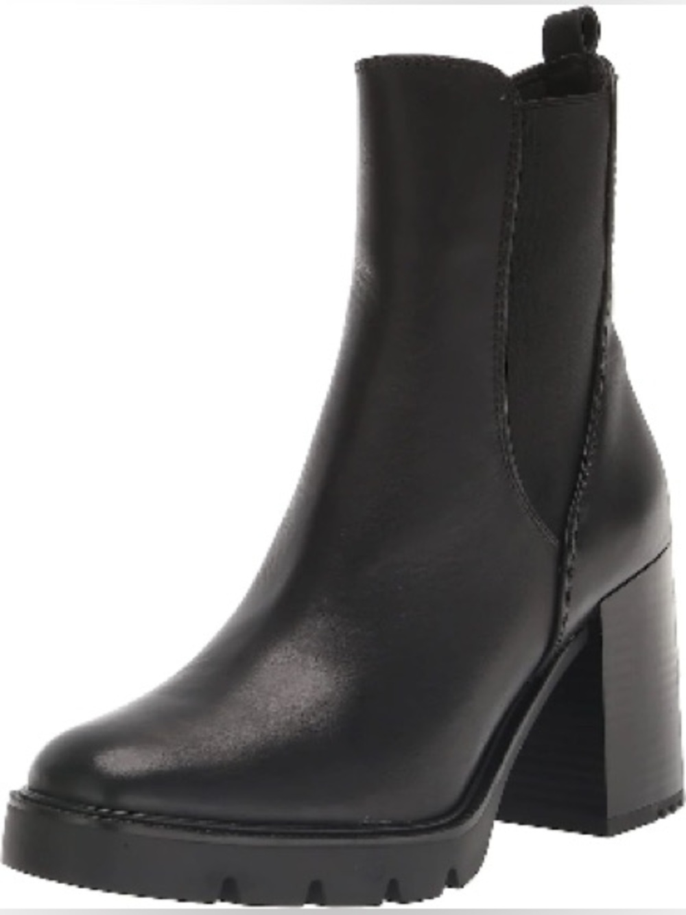 SAM EDELMAN ROLLINS BLACK LEATHER CHELSEA BOOTS 11 - Picture 2 of 12